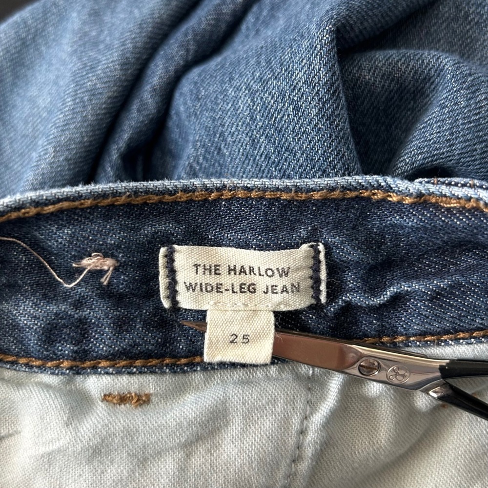Madewell The Harlow Wide-Leg Jean: Airy Denim Edition Fieldale Wash 25 Spring - Picture 10 of 11